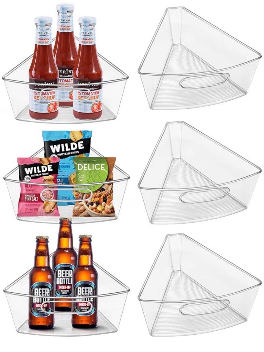 Lazy Susan Organizer Bins